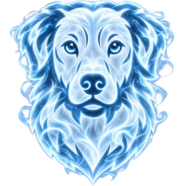 Leuchtender Patronus-Hund von Gryffindog